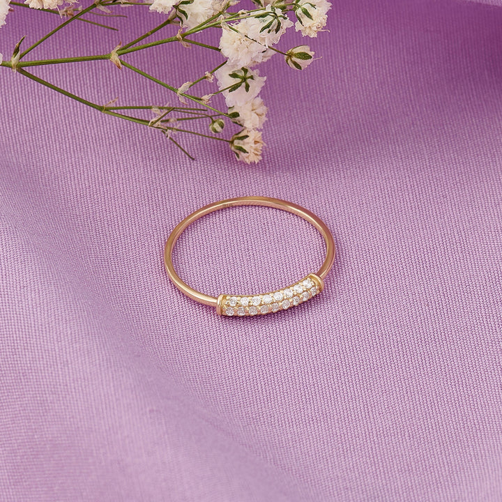 Round Cut Diamond Unique Wedding Ring Gift for Women - Doozy Diamonds