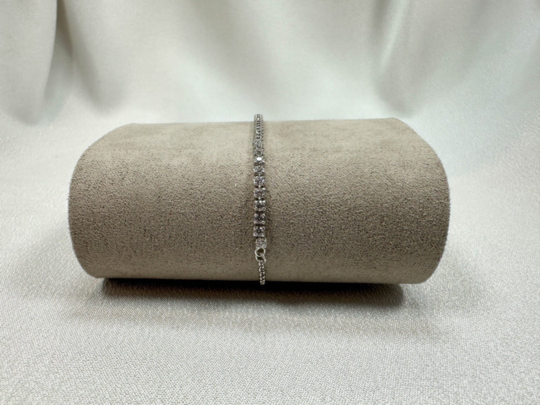 Round Cut Tennis Diamond Bracelet for Women - Doozy Diamonds
