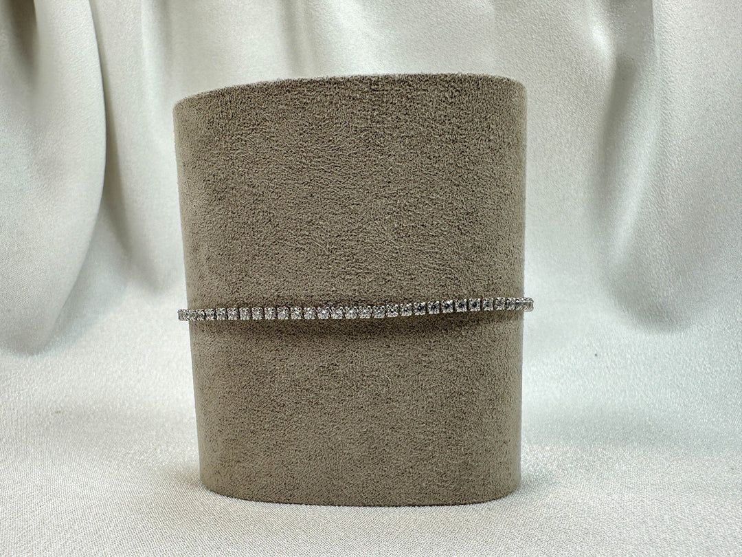 Round Cut Tennis Diamond Bracelet for Women - Doozy Diamonds