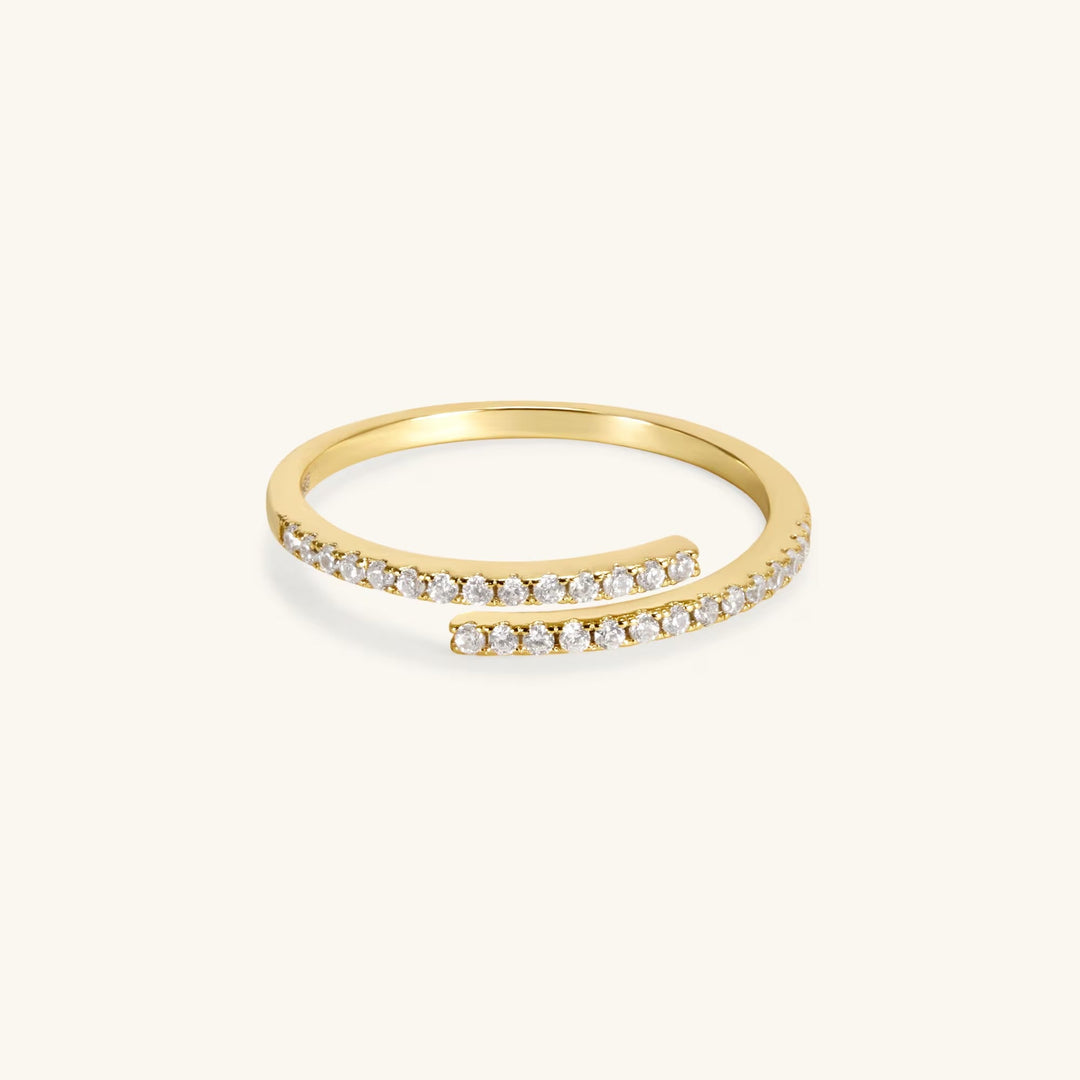 Diamond Open Adjustable Lab-Grown Ring for Women