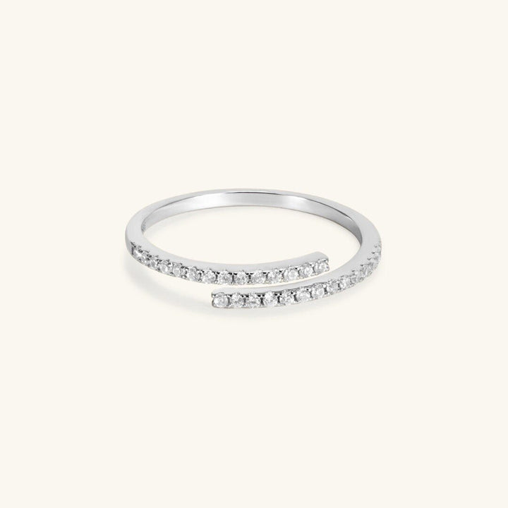 Diamond Open Adjustable Lab-Grown Ring for Women