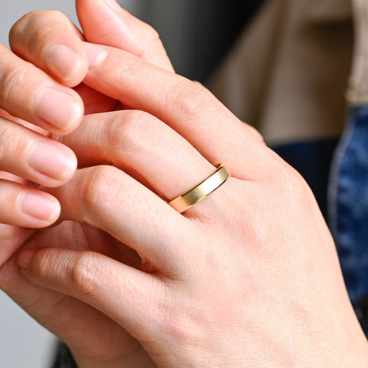 5.0mm Plain Men's Wedding Band, Anniversary Gift For Man - Doozy Diamonds