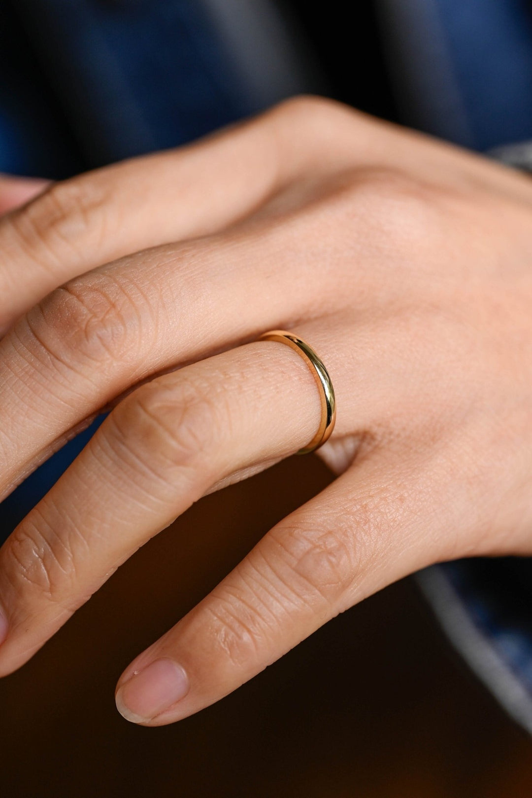 Minimalist Plain Wedding Band For Women - Doozy Diamonds