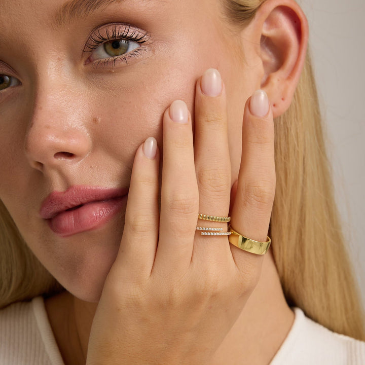 Diamond Open Adjustable Lab-Grown Ring for Women