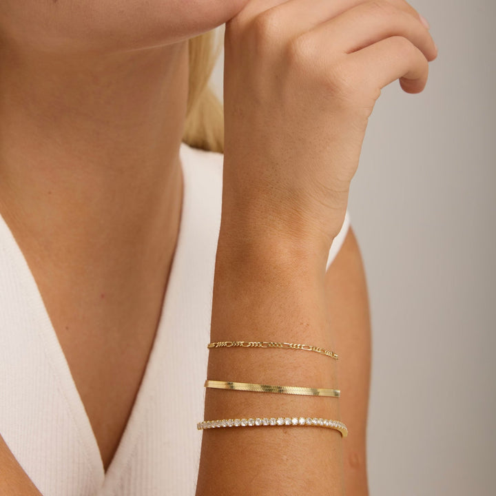 Round Diamond Lab-Grown Tennis Bracelet For Her