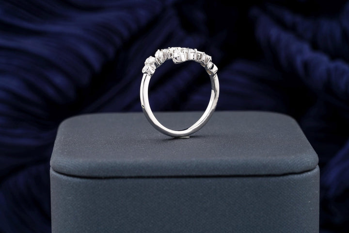 Ethically sourced multi stone diamond eternity band