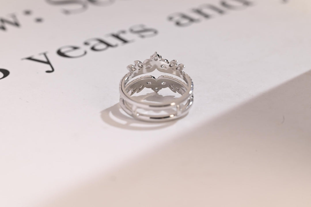Ethically sourced round diamond eternity band