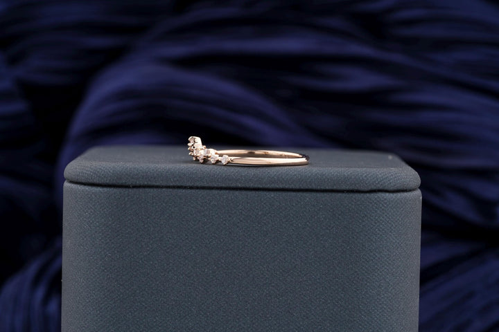 Ethically sourced round diamond eternity band
