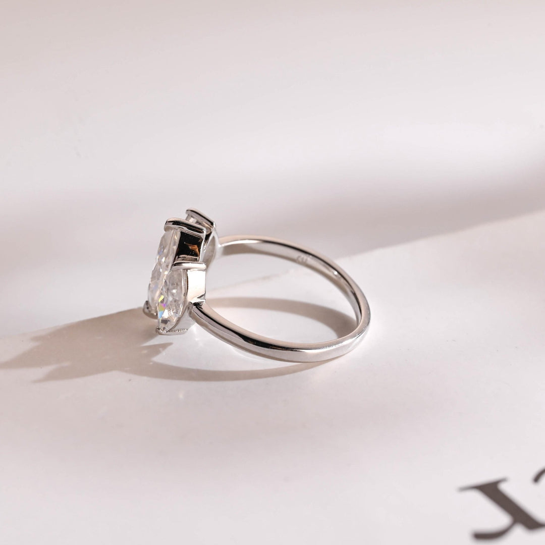 Ethically sourced marquise diamond eternity band