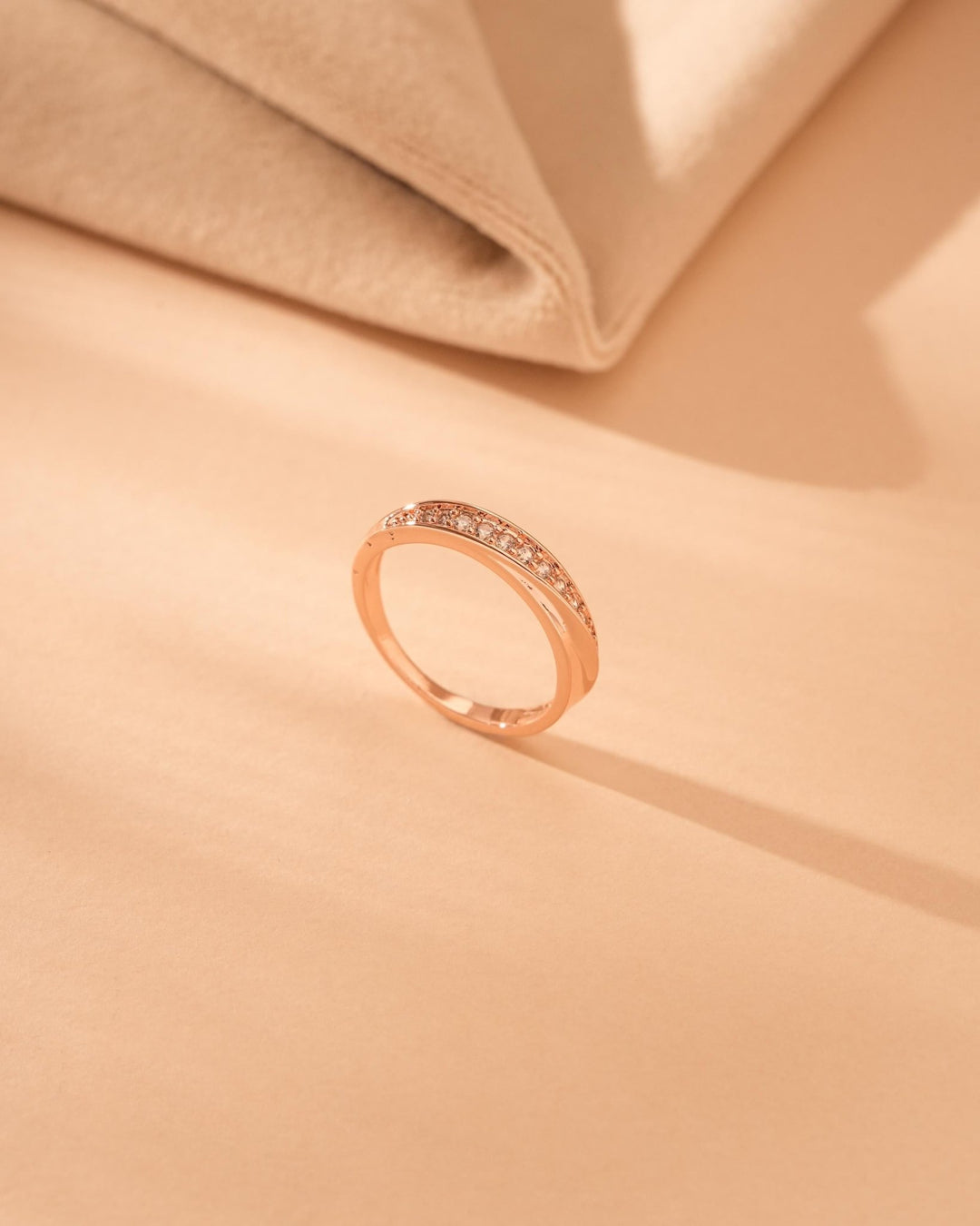 18K Rose Gold Engagement Diamond Ring for Christmas Gift - Doozy Diamonds