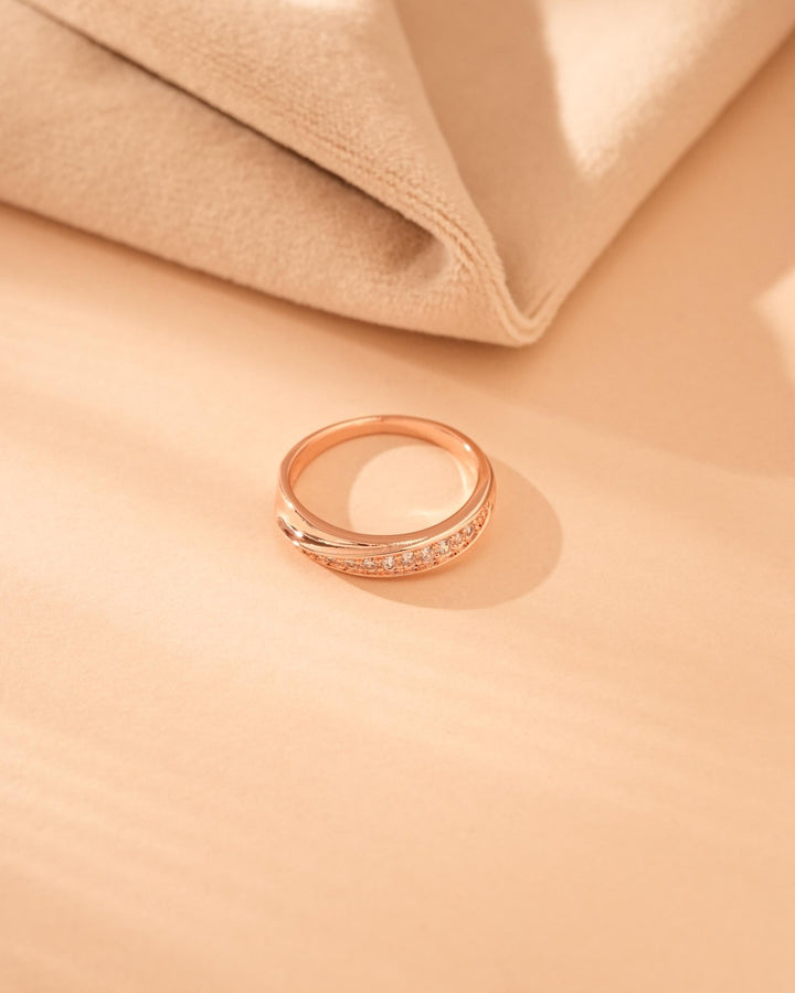 18K Rose Gold Engagement Diamond Ring for Christmas Gift - Doozy Diamonds