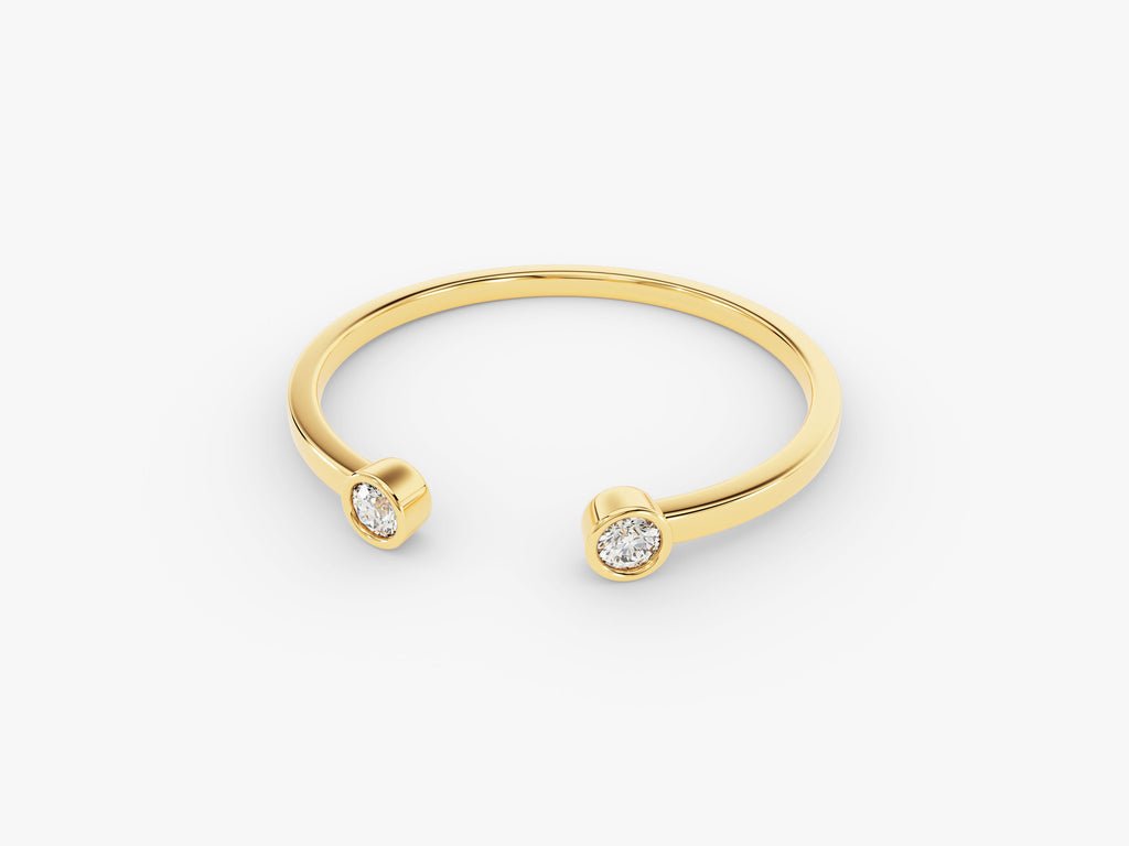 Ethically sourced round diamond eternity band