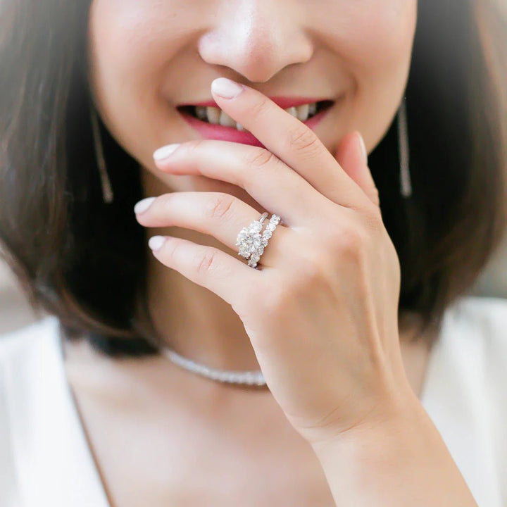 Round FG - VS1 Lab Grown Diamond Eternity Wedding Band - Doozy Diamonds