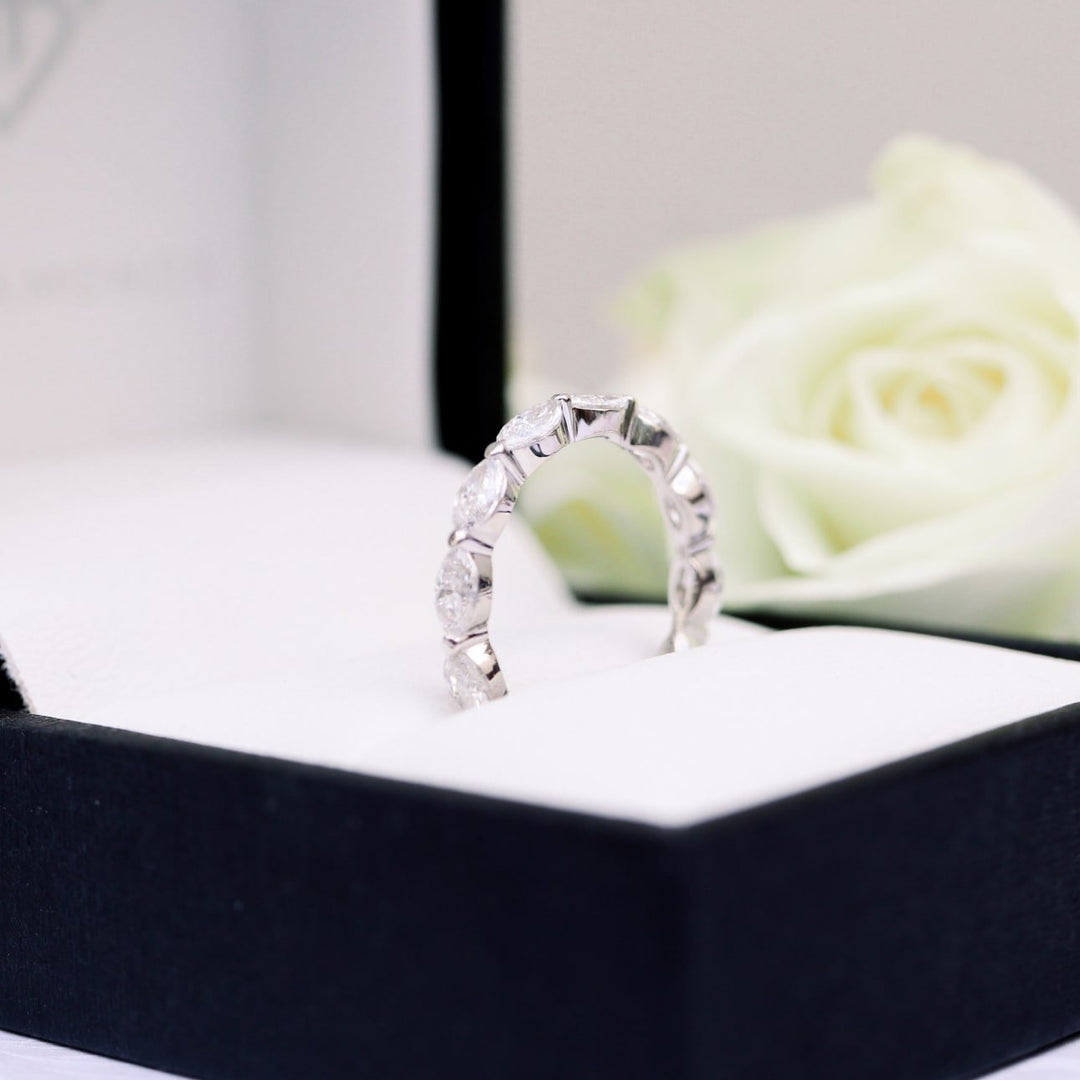 Marquise East - West DE - VS1 Lab Grown Diamond Eternity Band - Doozy Diamonds