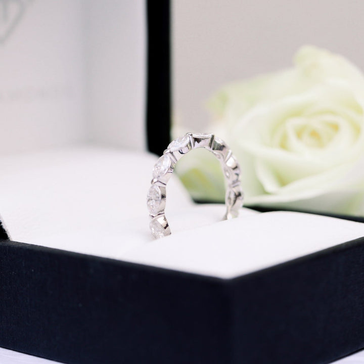 Marquise East - West DE - VS1 Lab Grown Diamond Eternity Band - Doozy Diamonds