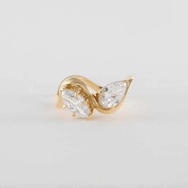 1.50CT pear cut solitaire engagement ring available to buy now