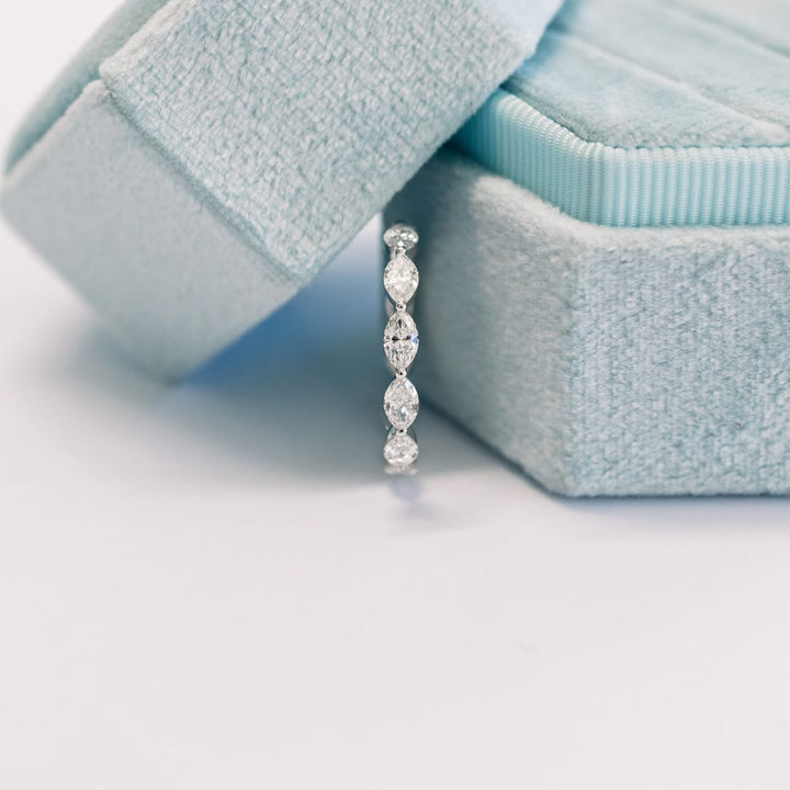 Marquise East - West DE - VS1 Lab Grown Diamond Eternity Band - Doozy Diamonds