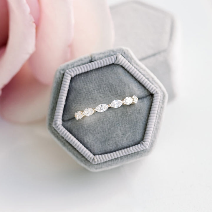 Marquise East - West DE - VS1 Lab Grown Diamond Eternity Band - Doozy Diamonds