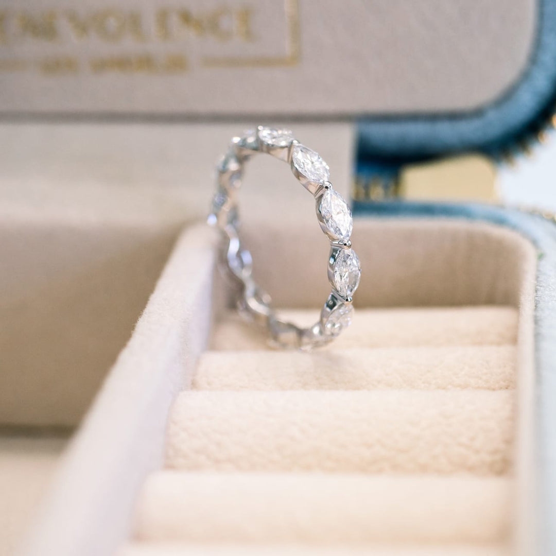 Marquise East - West DE - VS1 Lab Grown Diamond Eternity Band - Doozy Diamonds