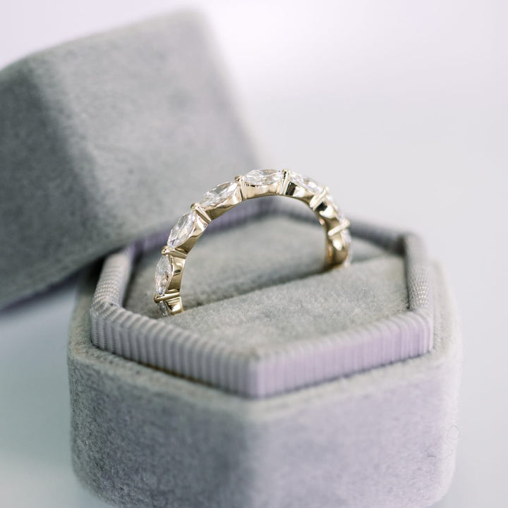 Marquise East - West DE - VS1 Lab Grown Diamond Eternity Band - Doozy Diamonds