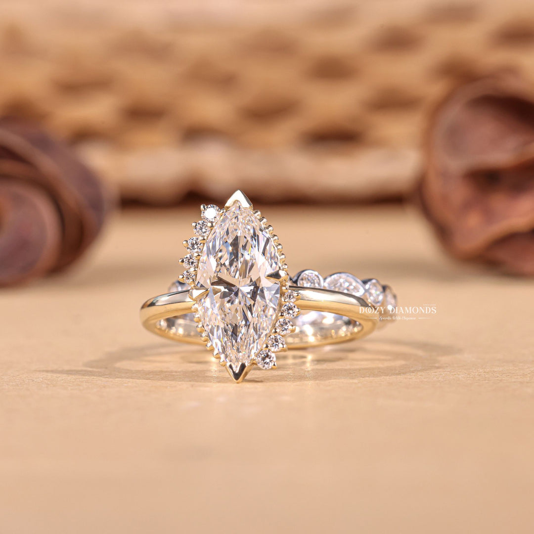 2.50 carat lab grown diamond ring