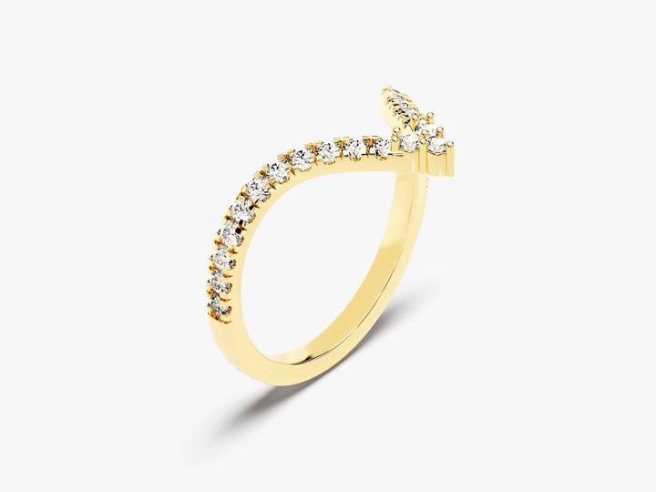 Ethically sourced round brilliant diamond eternity band