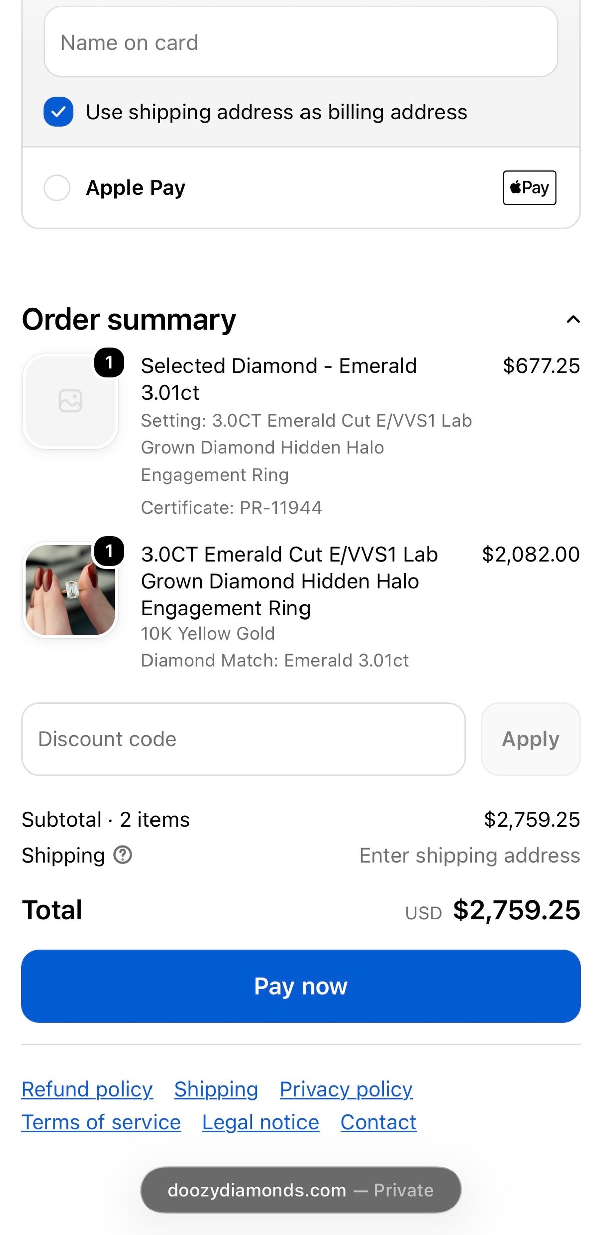 Step 8: Place Your Order
