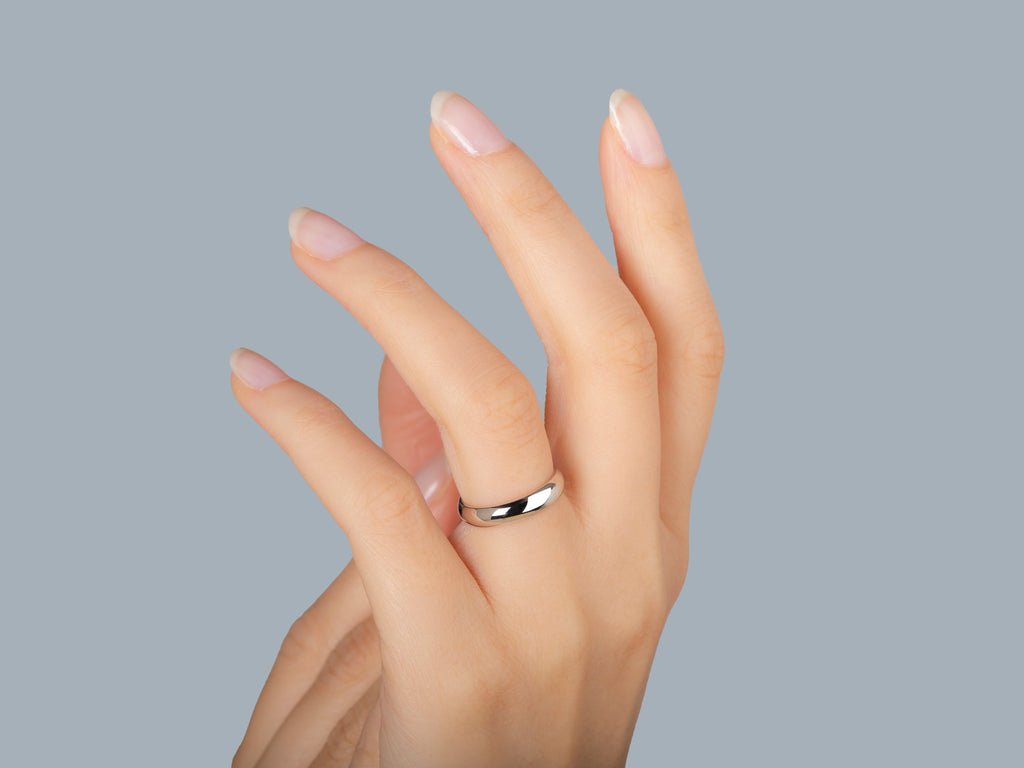 4.0mm Classic Dome Shine Wedding Band - Doozy Diamonds