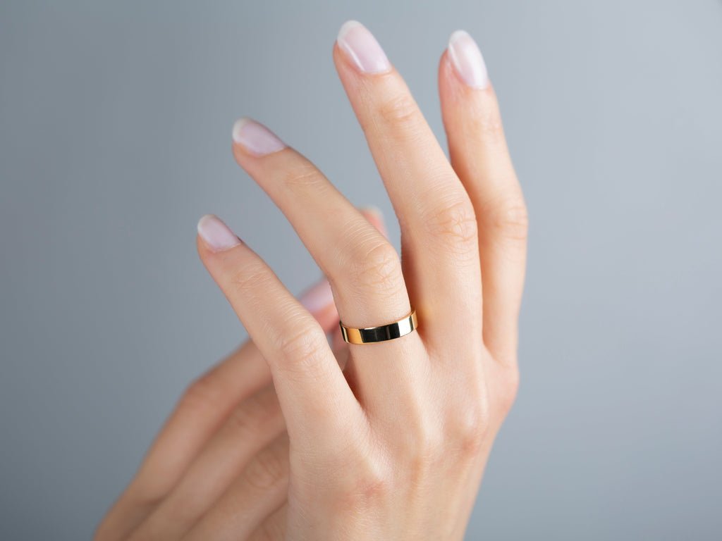 4.0mm Classic Flat Shine Wedding Band Anniversary Gift - Doozy Diamonds