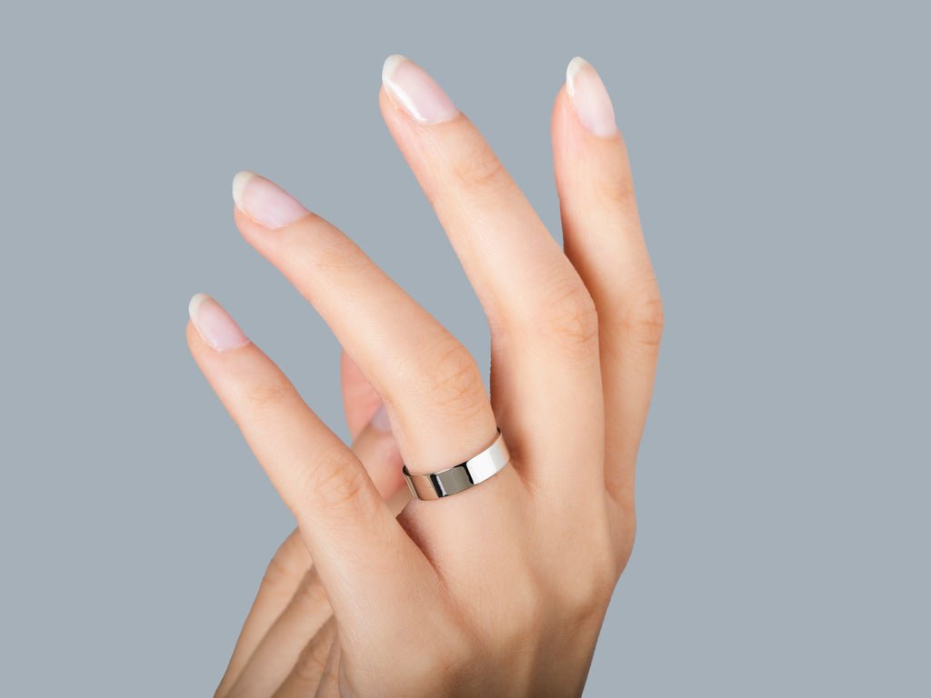 5.0mm Shine Classic Flat Wedding Band - Doozy Diamonds