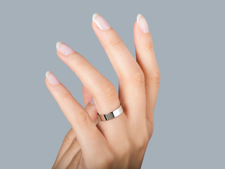 5.0mm Shine Classic Flat Wedding Band - Doozy Diamonds