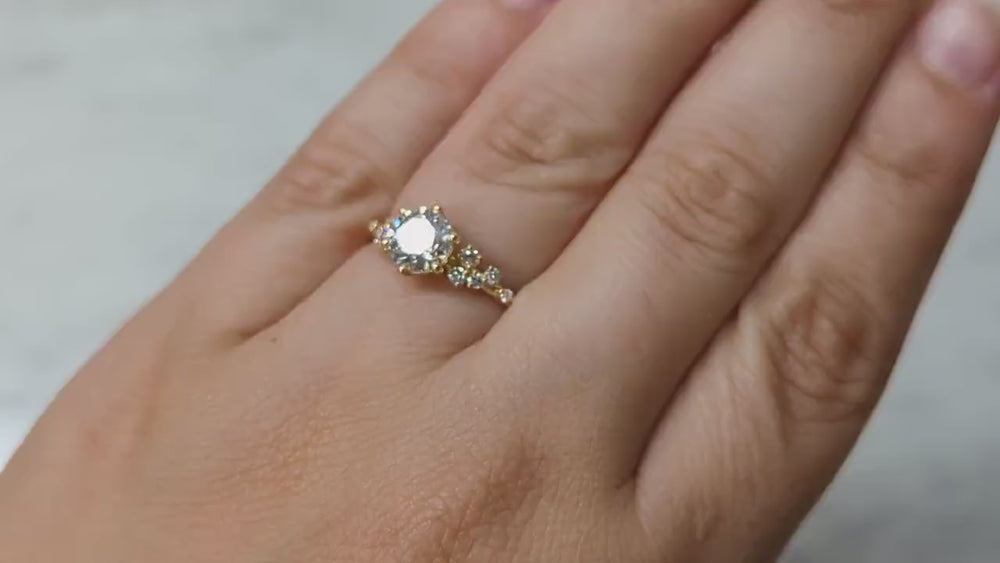 diamond cluster setting,