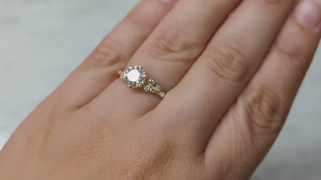diamond cluster setting,