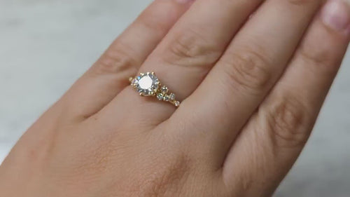 diamond cluster setting,