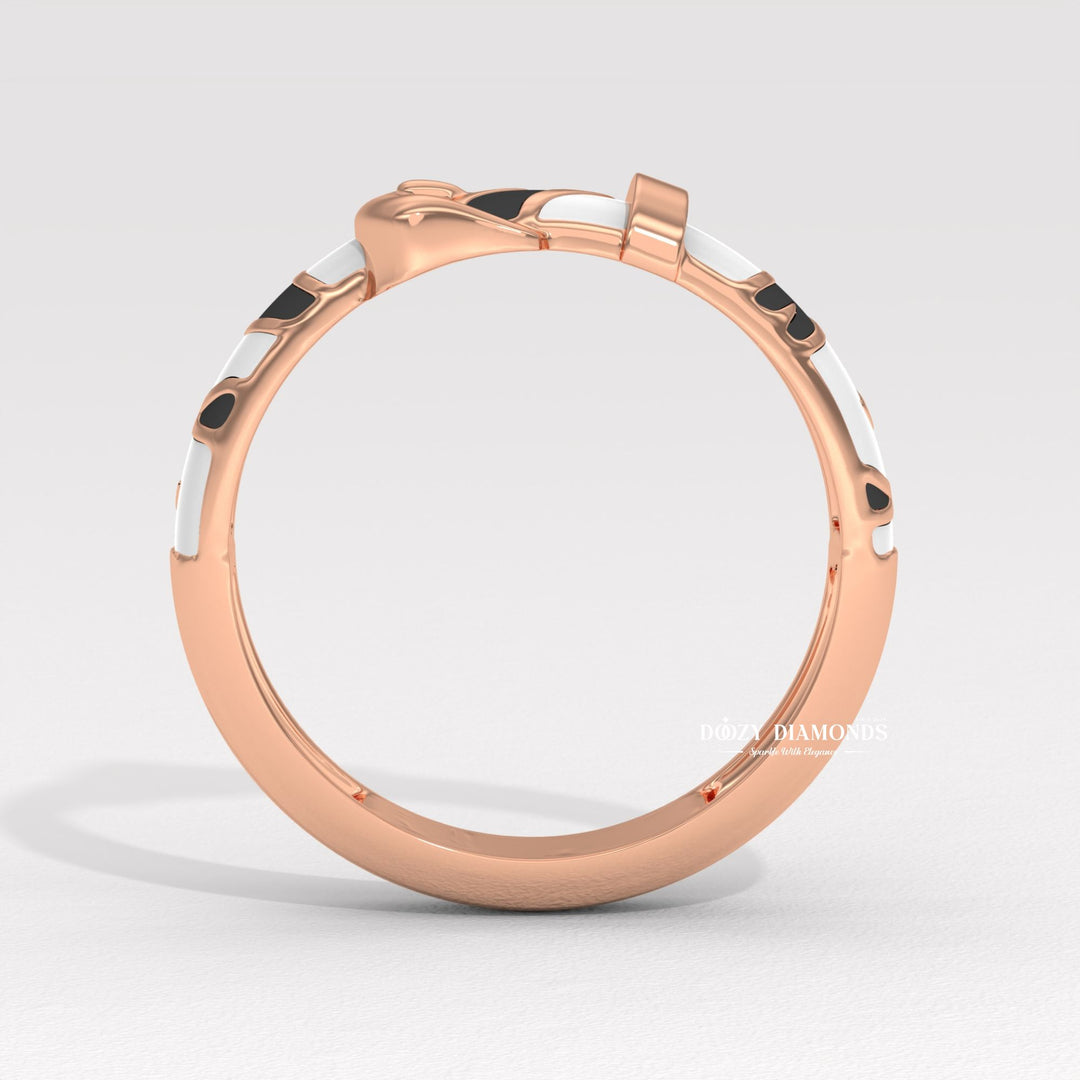 Minimalist Belt Buckle Ring for Men's ~ Unique Band for Men