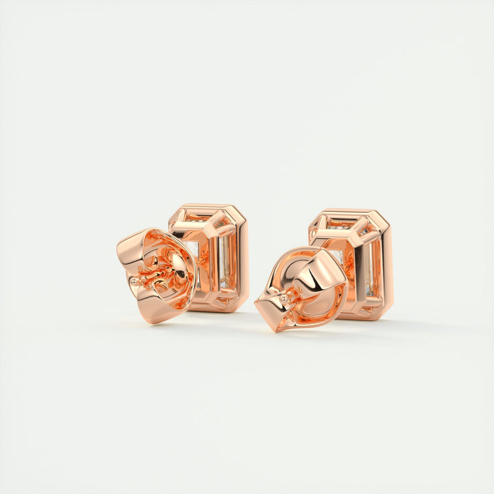 emerald-bezel-solitaire-cvd-g-vs-diamond-earrings