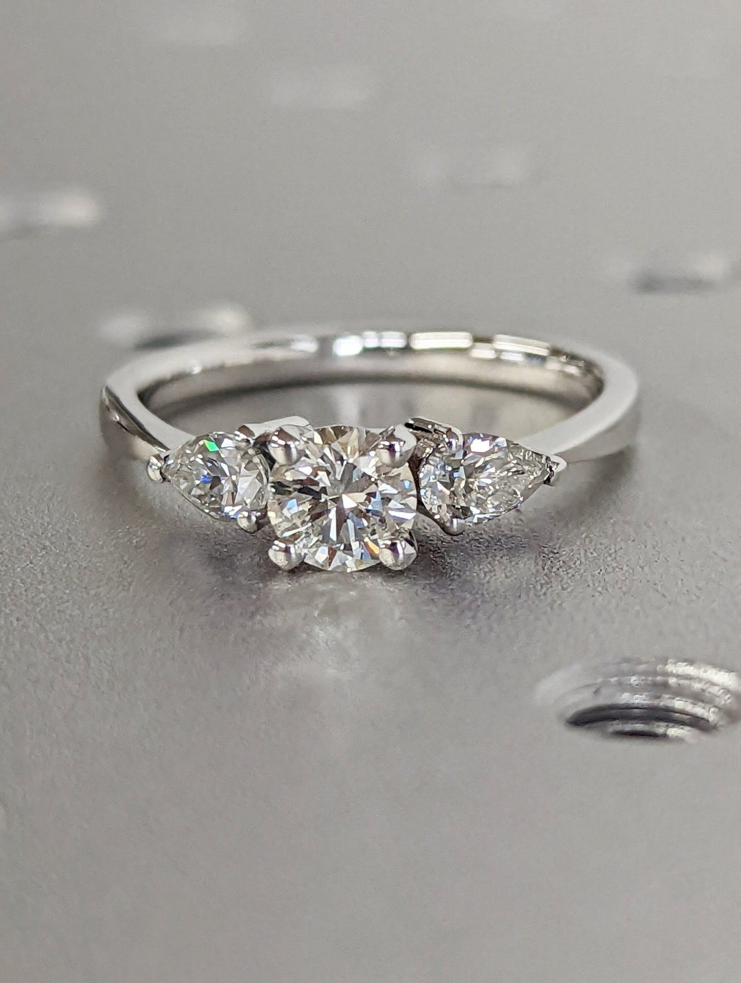 0.50CT round cut solitaire engagement ring available to buy now