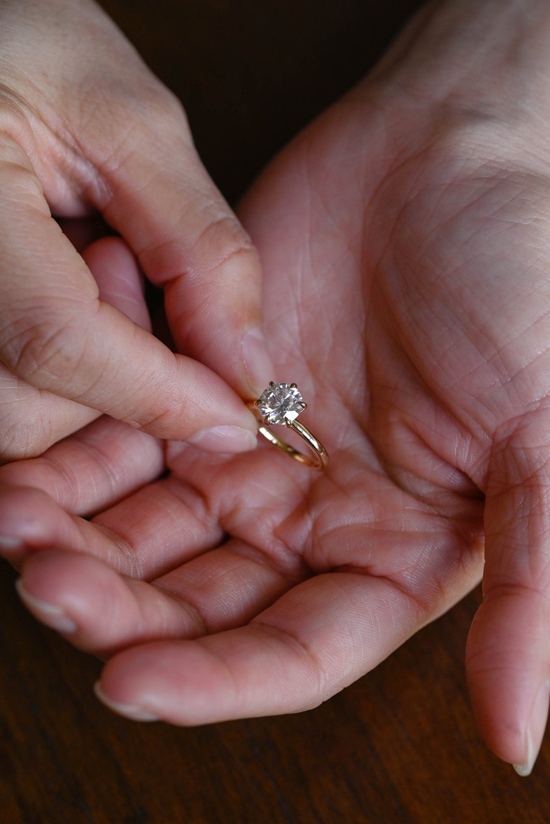 round luxury statement ring,