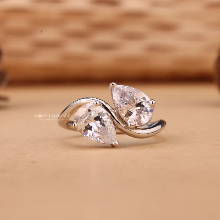 Pear cut solitaire engagement ring available to buy now