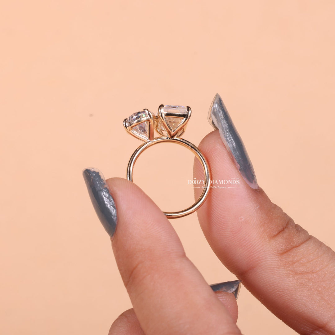 Shop pear cut solitaire lab grown diamond engagement ring online