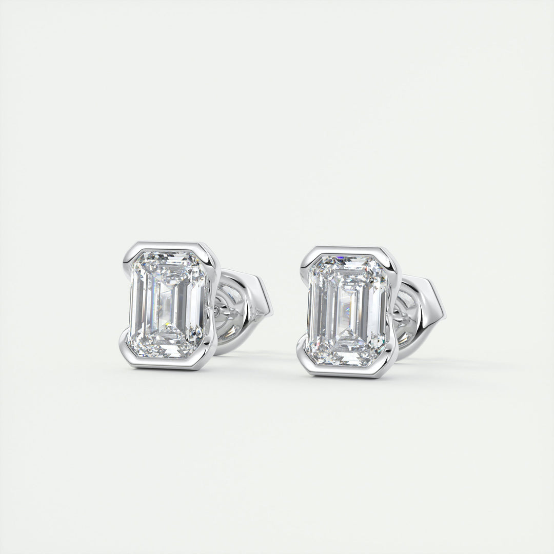 emerald-half-bezel-solitaire-cvd-g-vs-diamond-earrings