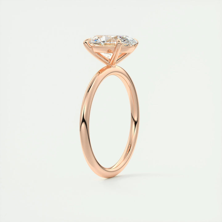 Shop the oval cut solitaire engagement ring collection online