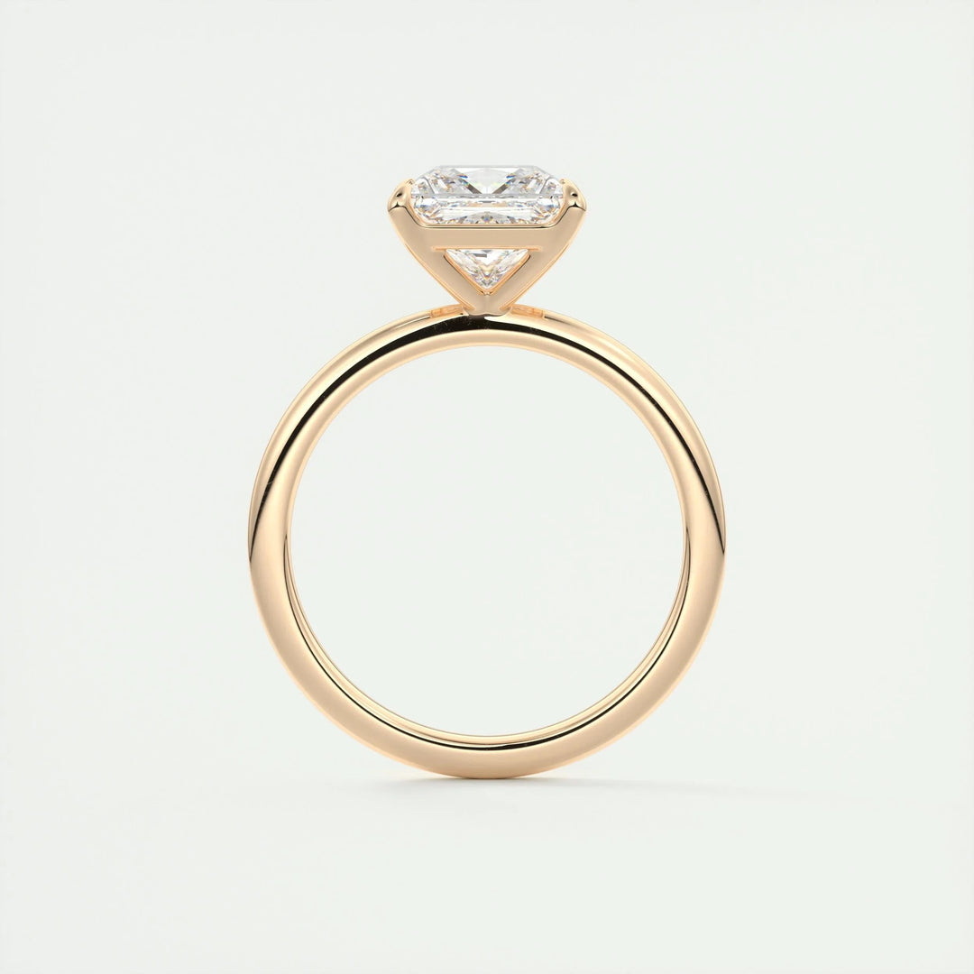 Shop princess cut solitaire lab grown diamond engagement ring online
