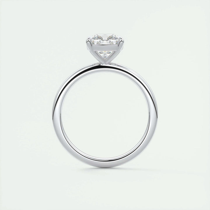 Buy cushion cut solitaire diamond engagement ring with free shipping