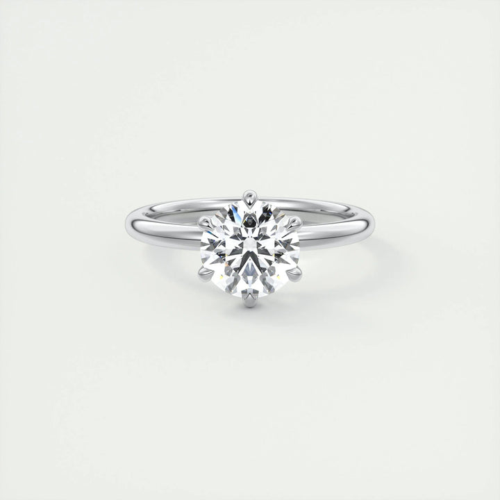 Buy 1.5CT round solitaire lab grown diamond engagement ring online