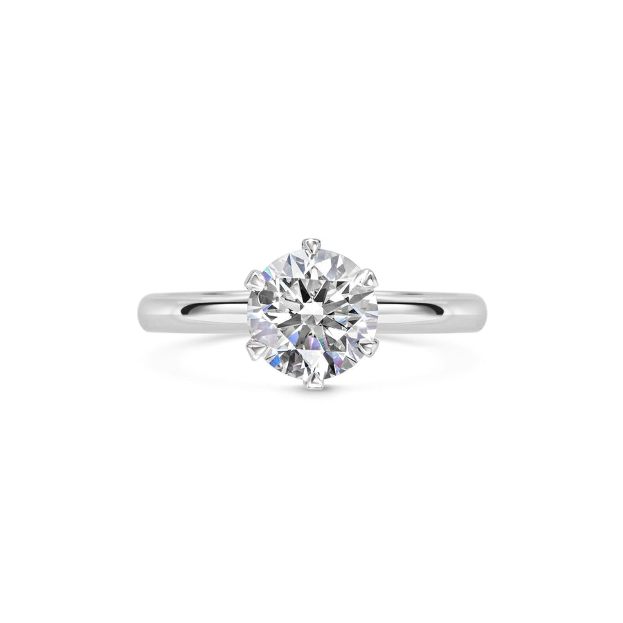 Buy 1.5CT round solitaire lab grown diamond engagement ring online