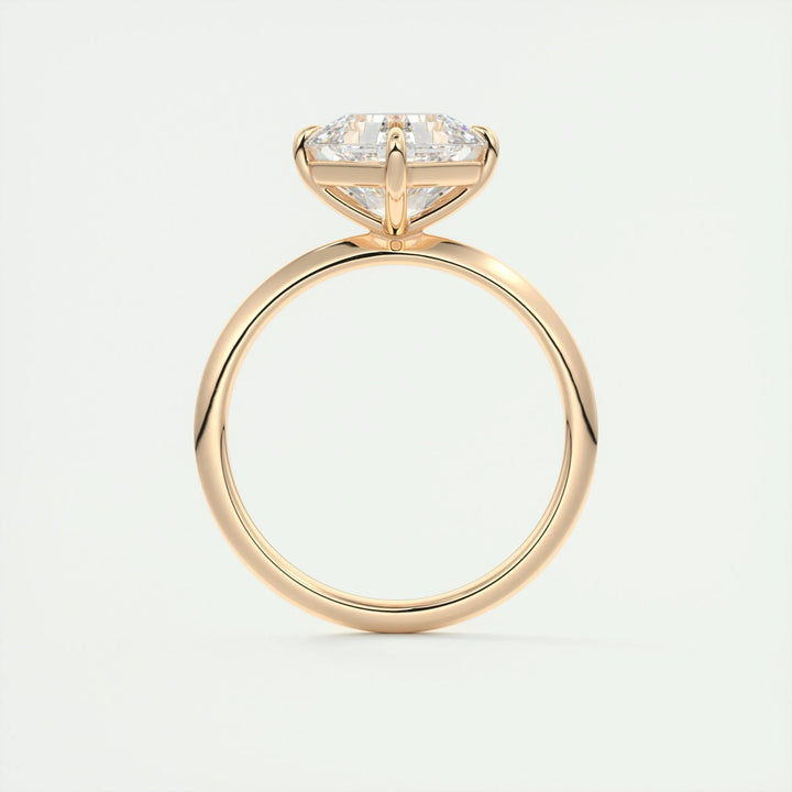 Shop asscher cut solitaire lab grown diamond engagement ring online
